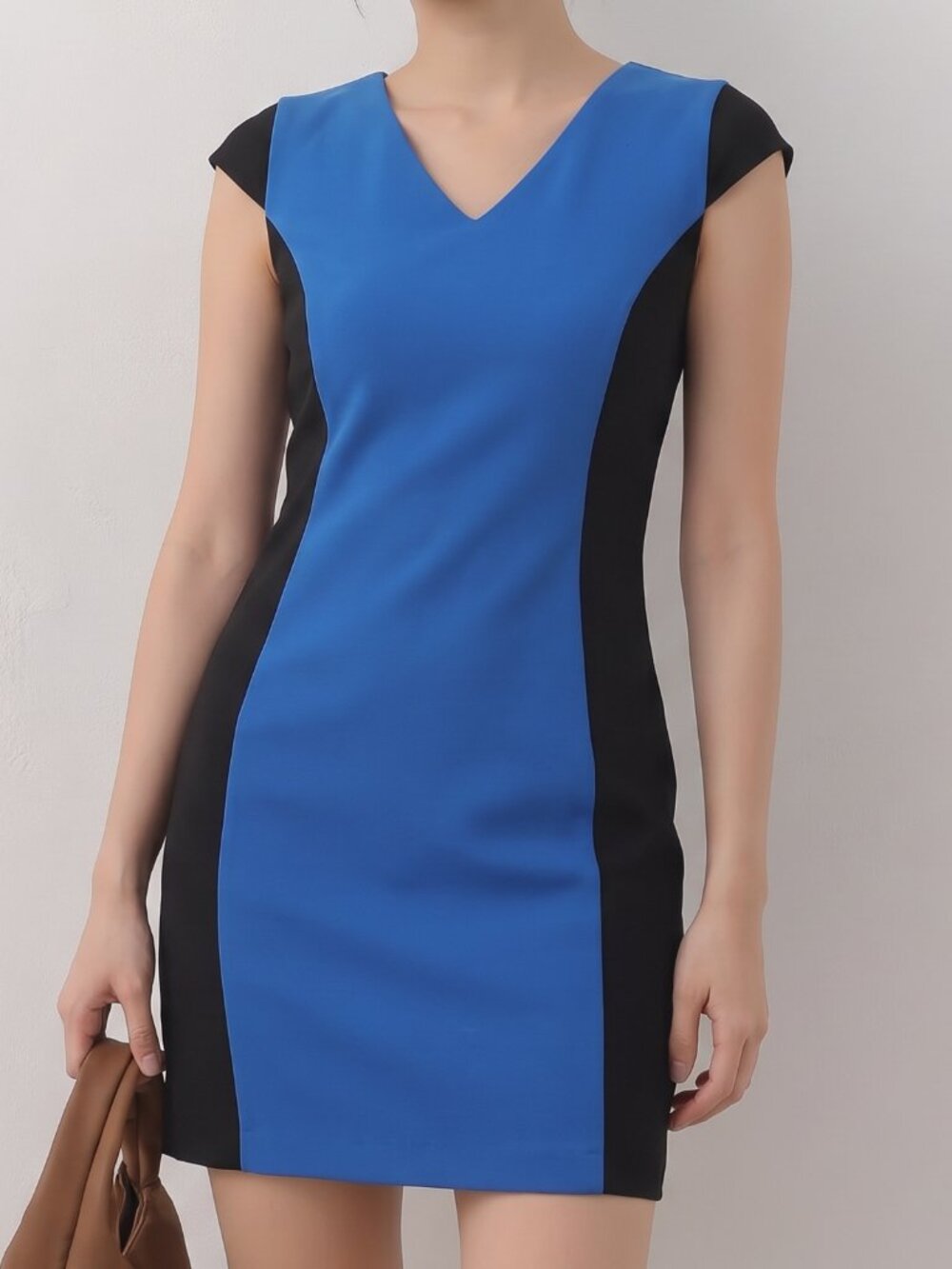 Michael Michael Kors Officecore NWT Size 8 Colorblock Sheath Short Sleeve Dress